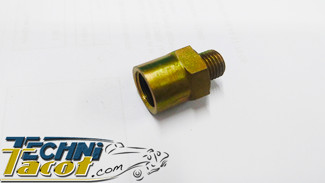 Raccord adaptateur 1/2 UNF femelle - 3/8 UNF mâle
